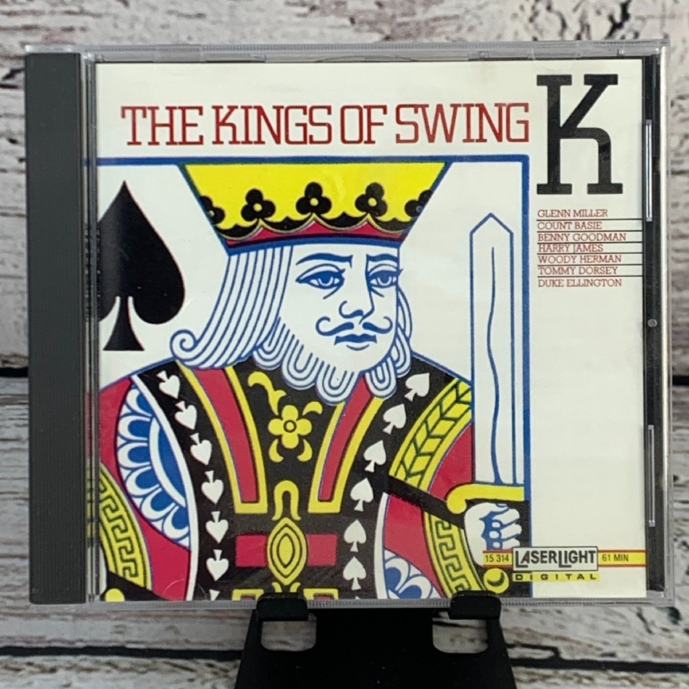 The Kings of Swing [1990 CD] Glenn Miller Count‎ Basie Benny Goodman Harry James